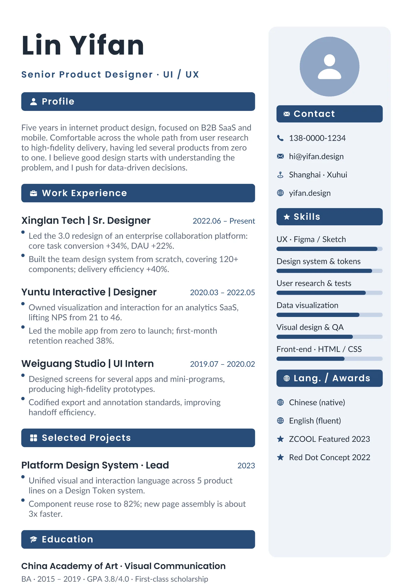 Resume example